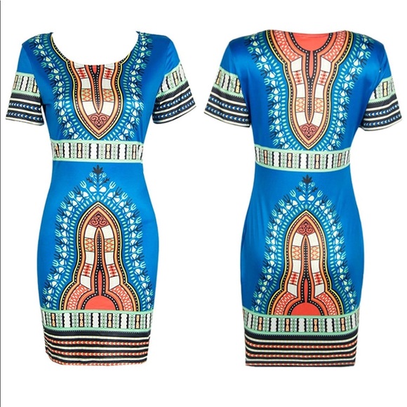 Dresses & Skirts - African Print Dress (Bodycon) “CYBER MONDAY”